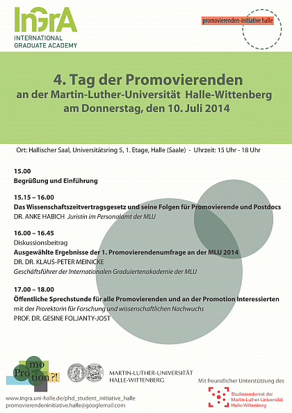 Poster Promovierendentag 2014