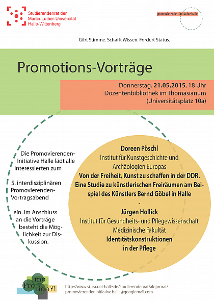 Poster 5. Vortragsabend 21.5.2015